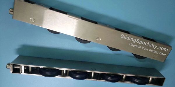 My own brand of custom upgrade rollers for available for most sliding doors, Fleetwood, Western 