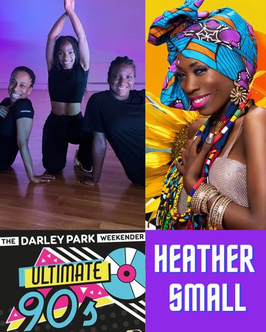 Heather Small performing at The Darley Park Ultimate 90's Weekender.