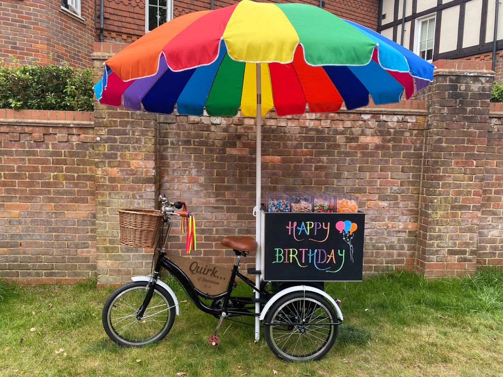 Our NEW sweet tricycle is ready for hire !
