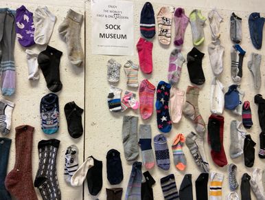 Lost Sock Museum Northampton