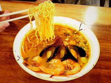 Curry Seafood Ramen