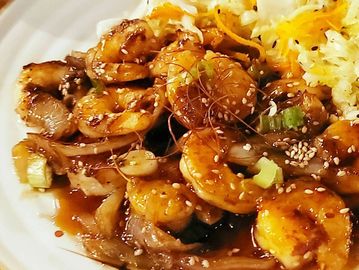 Shrimp Teriyaki