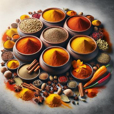 Indian spices 