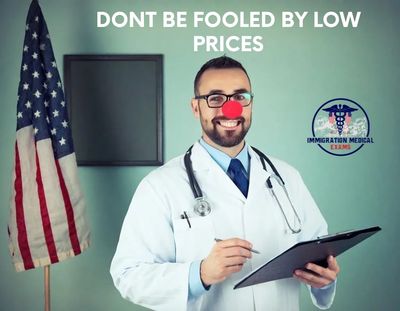 USCIS doctor performing immigration medical exam

