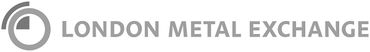 Logo of London Metal Exchange with a circular design and text.