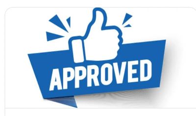 Thumbs Up for Approved