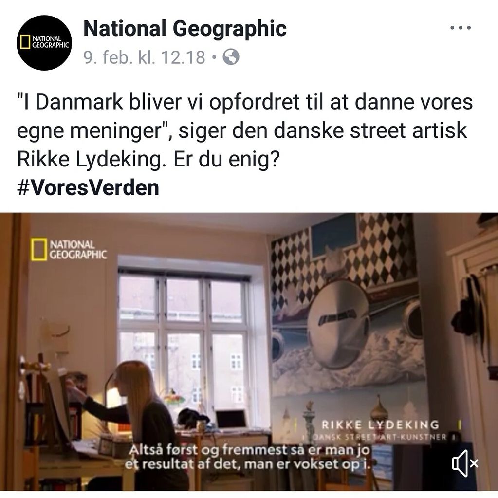 Rikke Lydeking's interview with National Geographic