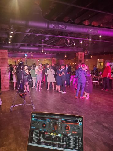 Dj for a School dance at Biagio events and catering in Chicago.