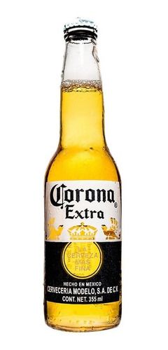 101 Cerveza Corona Extra Clara, MEDIA CAJA CON 24 PIEZAS Botella 355ml  Retornable $459.00