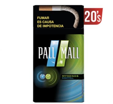 pall mall cigarettes pepino MYKONOS NIGHTFALL 20s These cigarettes from Mexico, once
