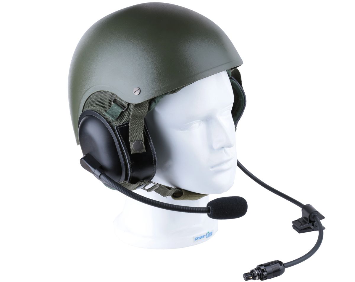 CVC helmet headset with dynamic flexible microphone CDE746