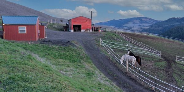 Rockcyn Ranch located between Lewiston and Orofino on the North side of the Clearwater River  Hwy 12