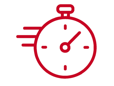 Fast turn around time