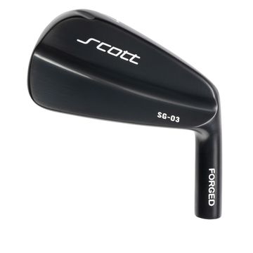 Black Blade Iron set from 4 iron to pitching wedge made with Soft steel for consistency 