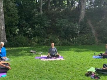 Yoga class in northumberland park north shields