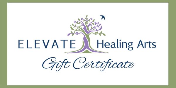 Elevate Healing Arts wellness gift certificate 