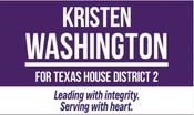 Kristen Washington for Texas House