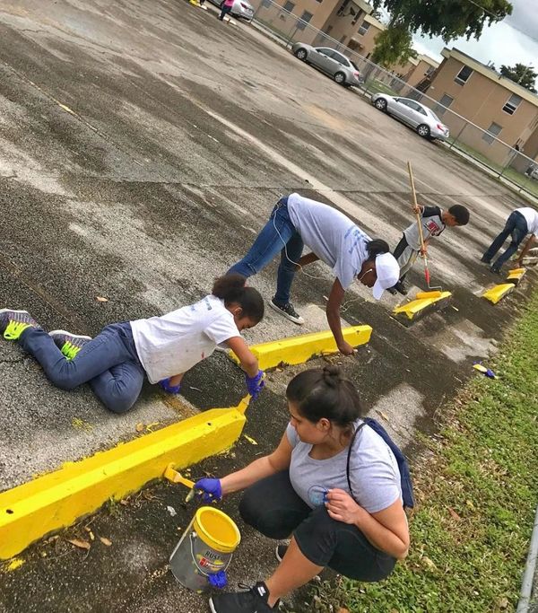 Martin Luther King Jr. Day of Service, School Beautification