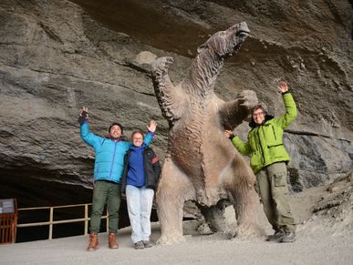 Milodon Cave Natural Monument.
Archaeological Site in the City of Puerto Natales.