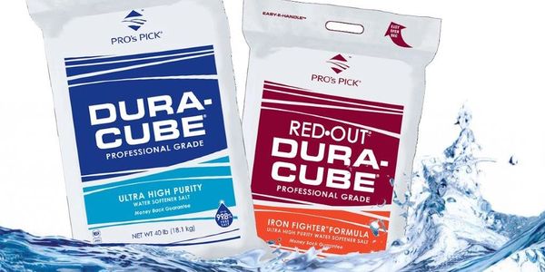 We offer salt delivery on professional grade Dura-Cube softener salt.