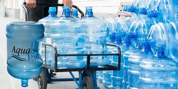 We offer delivery service on Aqua Von 5-gallon water bottles.