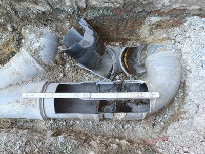 riolering
ontstopping
grondwerken
afvoer
