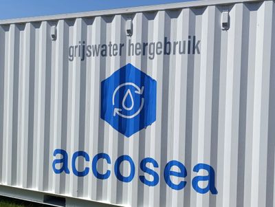 rioleringswerken
waterzuiveringsstation
plaatsen van putten