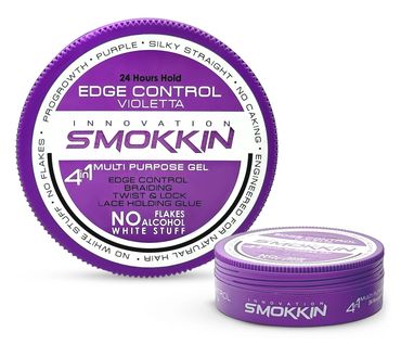 Smokkin 4-in-1 Hair Wax for Edges,Braids,Twists,Locs,Cornrows