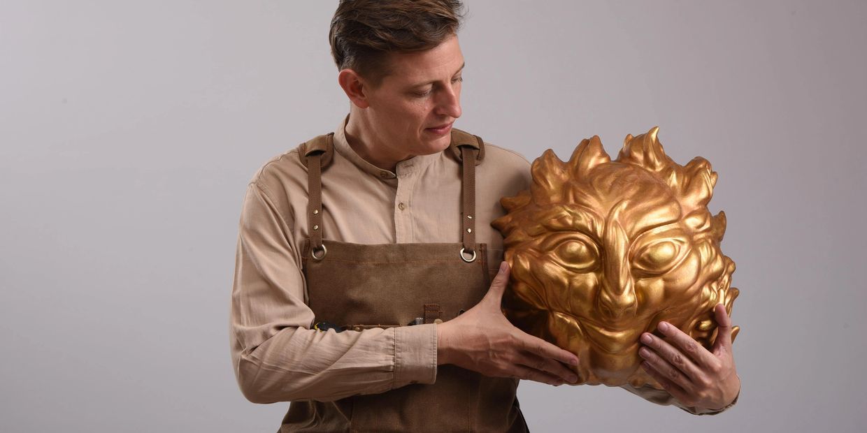 Piton Art - Sacred Sun by artist sculptor Guillaume Piszczan - Sun energy - abundance