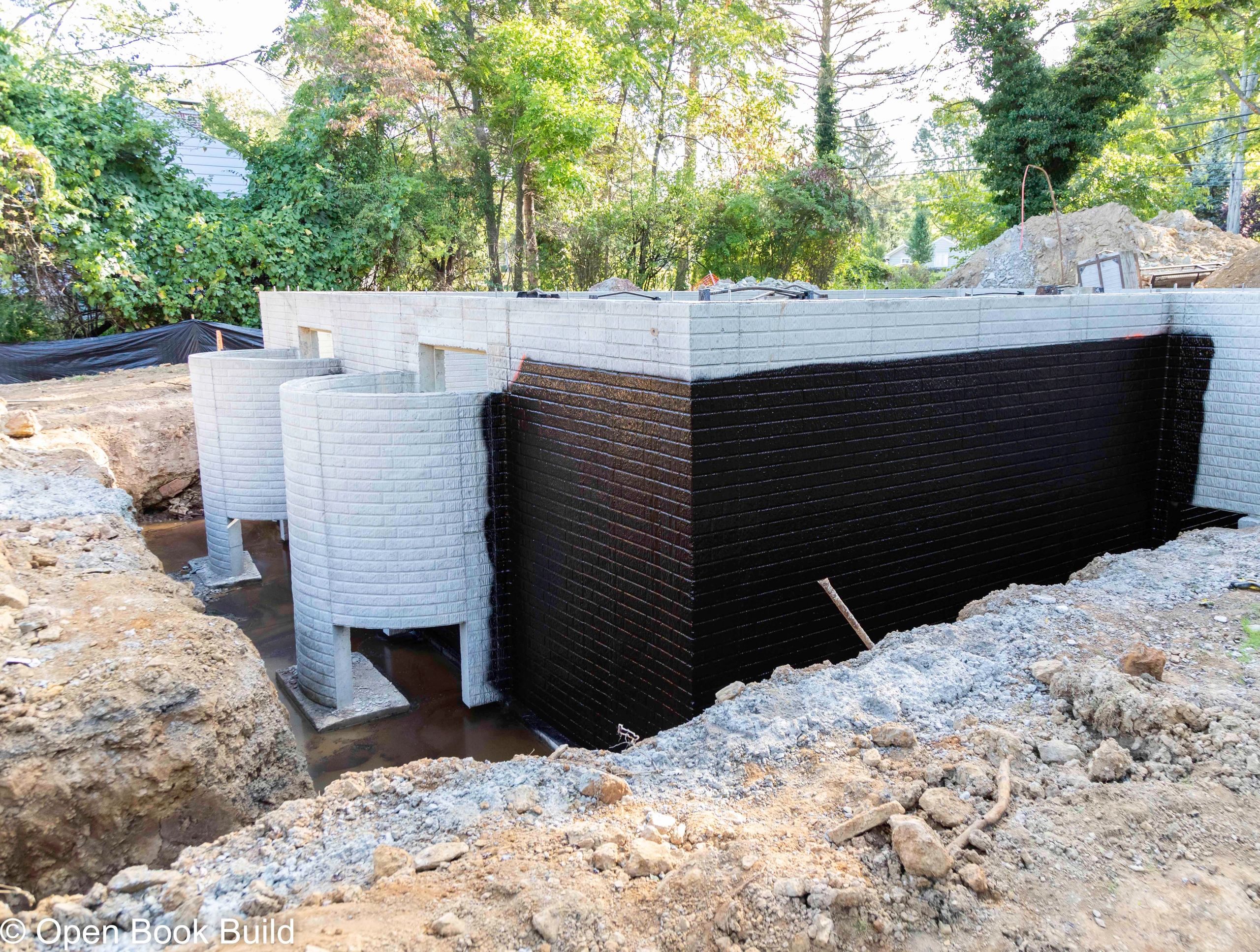 Foundation Waterproofing and Drainage Board