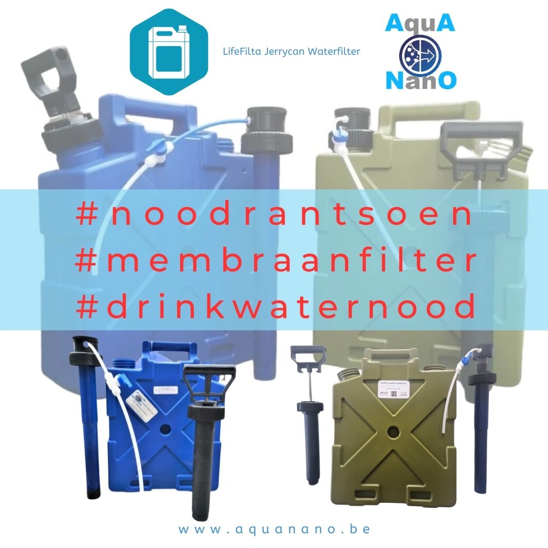 Welk waterfiltersysteem doe je het best in een noodpakket