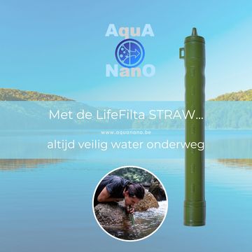 aquanano waterfilter LifeFilta strawfilter drinkwater #aquananowaterfilters #LifeFiltastraw