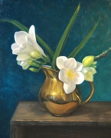 Still life painting by NZ artist Jonette Murray