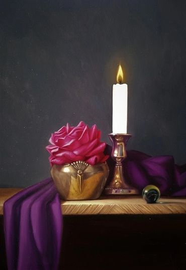Still life painting by NZ artist Jonette Murray
