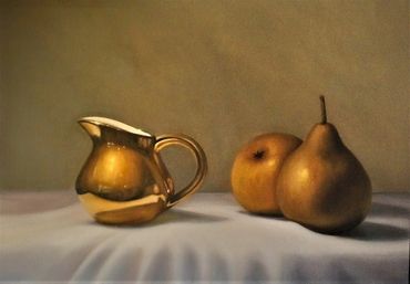 Still life painting by NZ artist Jonette Murray