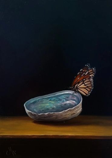 Still life painting by NZ artist Jonette Murray