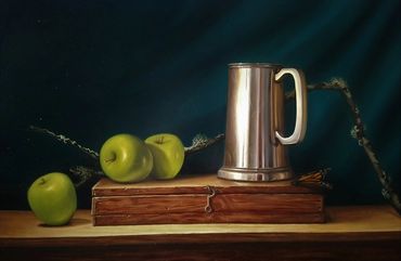 Still life painting by NZ artist Jonette Murray