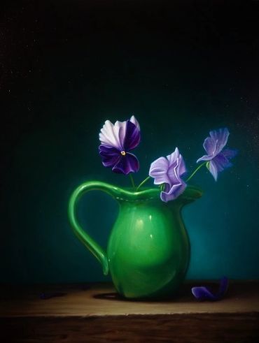 Still life painting by NZ artist Jonette Murray