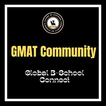 GMAT Community promoting global B-School connections.