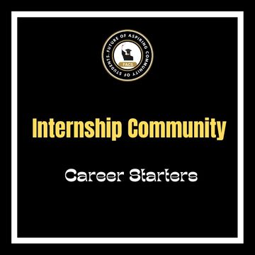 Internship Community for Career Starters by FACS.