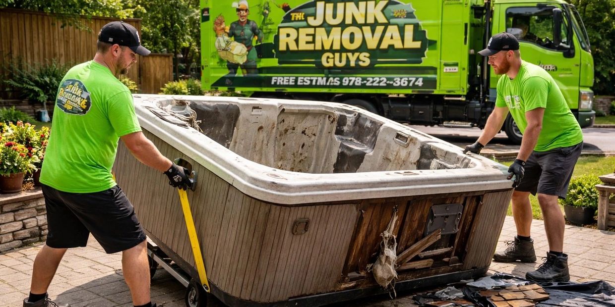 Hot Tub Removal near me in Melrose MA