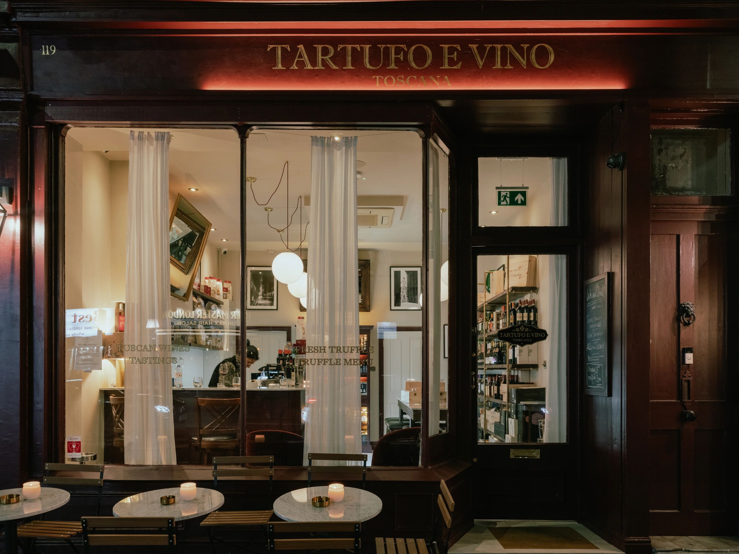 Tartufo E Vino Toscana in London