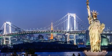 ทัวร์ญี่ปุ่น-ชมสะพานเรนโบว์-โอไดบะ-โตเกียว