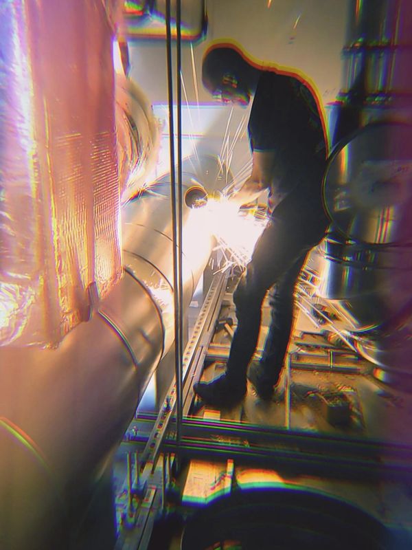 Duct work installation