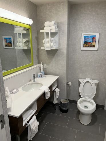Hampton Inn Meridian Idaho Bathroom Remodel with Quality Service Plumbing