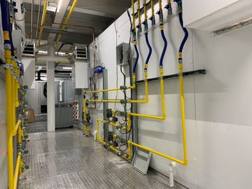 Lennox gas testing lab, gas plumbing