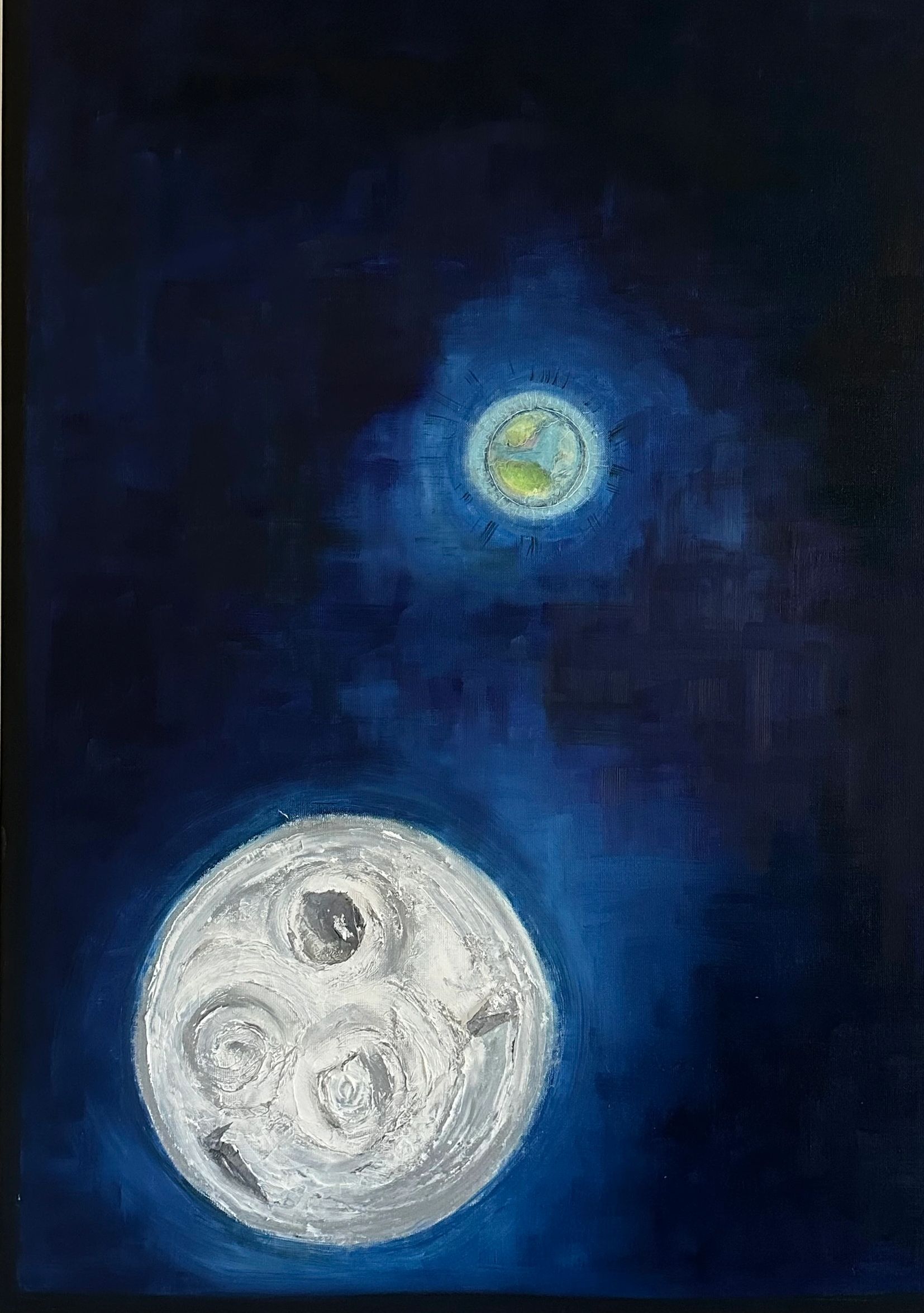 Space Odyssey series Moon by Georgea Costa Netto 2024