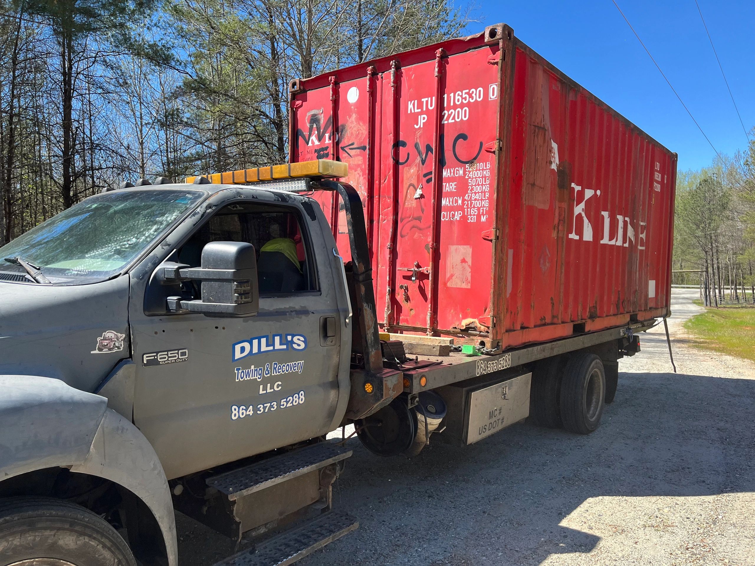Dill’s Towing and Recovery LLC. — Towing in Landrum, South Carolina