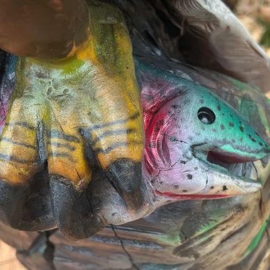 Example of air brushing and resealing.
