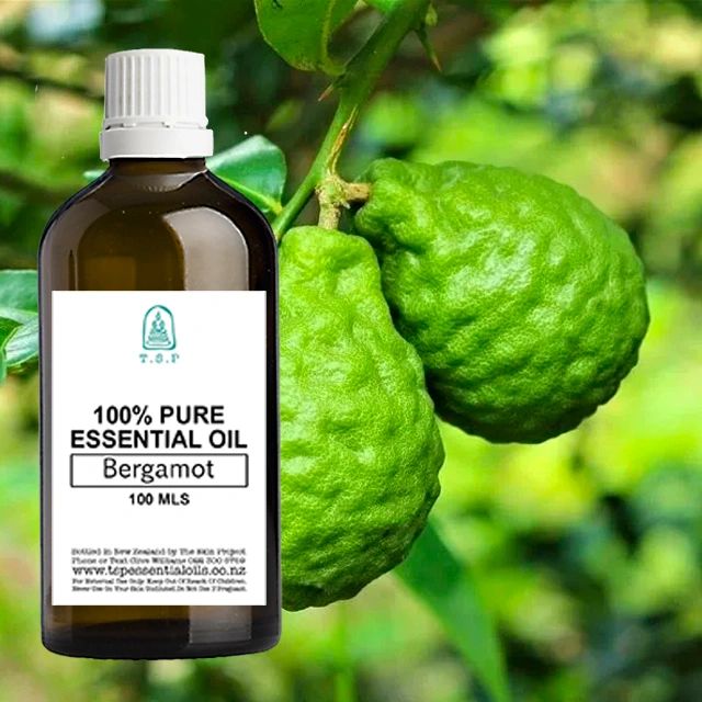 Bergamot Essential Oil 100% Pure Natural Essential Oil (10 ml) (Pack Of 4)